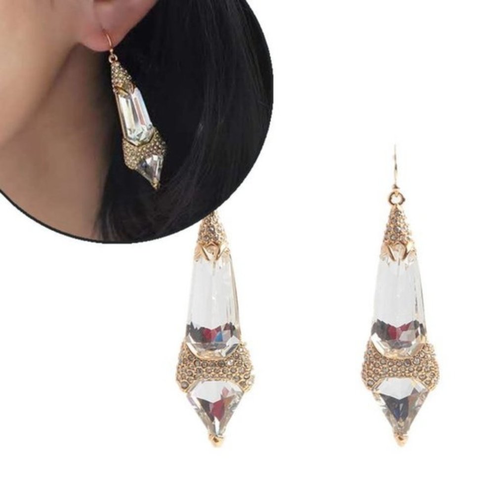 Alexis Bittar Shining Crystal Earrings